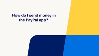 How Do I Send Money in the PayPal App [upl. by Ayatnohs]