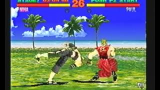 Tekken 1 Gameplay PS1 [upl. by Mandell329]