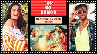 Top 50 HAPPY BOLLYWOOD Songs [upl. by Trudie296]