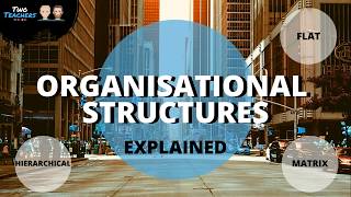 Organisational Structures Explained [upl. by Arsi]