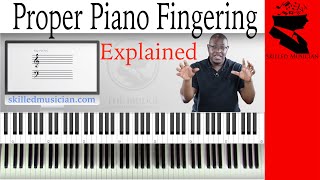 Ultimate Piano Fingering Guide  DEMONSTRATED AND EXPLAINED [upl. by Popele]