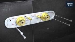 GROHE Rainshower SmartControl installation video [upl. by Tuinenga104]