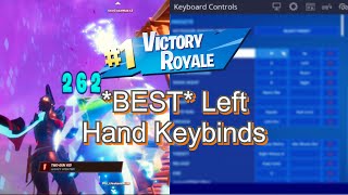 The BEST Left Hand Fortnite Keybinds  Fortnite Guide [upl. by Ainej]