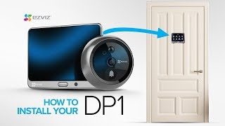 How to set up and install EZVIZ DP1 WireFree Smart Door Viewer [upl. by Emmeram489]