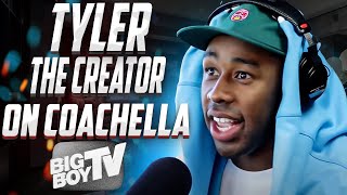 Tyler the Creator on Coachella His New Album quotCherry Bombquot And More Full Interview  BigBoyTV [upl. by Ainnat]