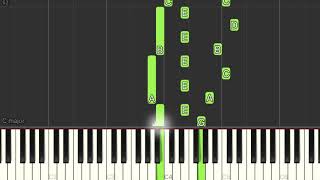 How To Play quotInterstellarquot Main Theme by Hans Zimmer Piano Tutorial Synthesia THE PIANO LAB [upl. by Enajharas]