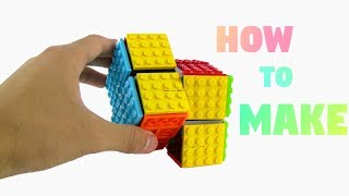 How to Make a Lego Rubiks Cube 2x2 [upl. by Mahla]