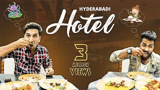 HYDERABADI HOTEL  Funny Prank at hotel  Kiraak Hyderabadiz [upl. by Hodess]