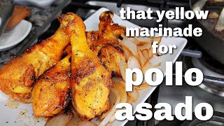 That Mexican Meat Market YELLOW MARINADE  POLLO ASADO [upl. by Aitahs]