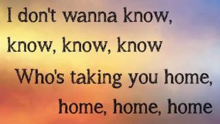 Maroon 5  Dont Wanna Know Lyrics HD [upl. by Einor]