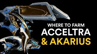 Where to farm Acceltra amp Akarius Warframe [upl. by Eenrahc946]