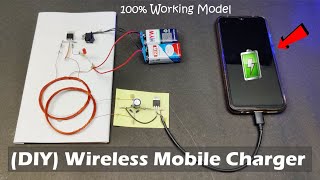 How to make Wireless Mobile Charger [upl. by Ilrahc98]