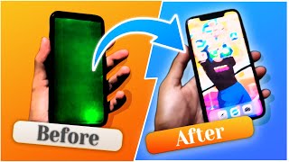 Fix the iPhone Green Screen problem [upl. by Yrrak]