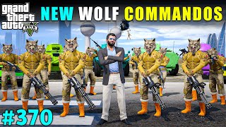 MICHAELS DANGEROUS WOLF COMMANDOS FROM LIBERTY CITY  GTA V GAMEPLAY 370  GTA 5 [upl. by Aihsitan860]