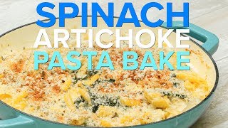 Spinach Artichoke Pasta Bake [upl. by Laurena]