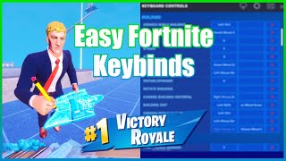 The Easiest Fortnite Keybinds For Beginners  Keybinds for Small Hands  Fortnite Guide [upl. by Aldo782]