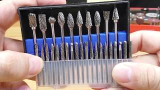 tungsten carbide Rotary Burr test [upl. by Eidlog]