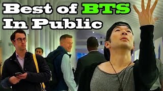 DANCING KPOP IN PUBLIC COMPILATION  BEST OF BTS by QPark [upl. by Dorcy]