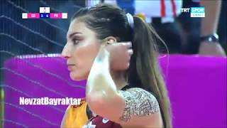 Voleybol  Neslihan Demir III NevzatBayraktar [upl. by Clarissa]