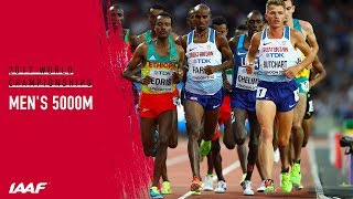 Mens 5000m Final  IAAF World Championships London 2017 [upl. by Atiuqaj937]