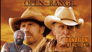 OPEN RANGE 2003 MOVIE REACTION  FIRST TIME WATCHING He was only 16 years old [upl. by Clardy]