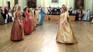 Bath Minuet Ball Demo 2013 Dance 3 [upl. by Ettenim]