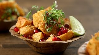 Aloo Chaat Recipe  Quick amp Popular Indian Chaat Recipe  The Bombay Chef  Varun Inamdar [upl. by Rogerio]