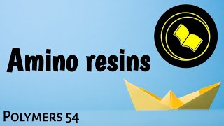 Amino resins  Easy Explanation in Hindi [upl. by Eletnahs139]