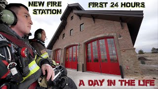 First 24 Hours in a New Fire Station  A Day in the Life [upl. by Luci]