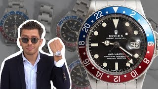 Rolex GMTMaster History and Value  Ref 1675 16750 16710 Review [upl. by Dopp]