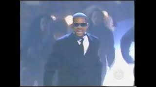 Will Smith  Men In BlackGettin Jiggy Wit It Live at 40th Grammy Awards 1998 [upl. by Hluchy]