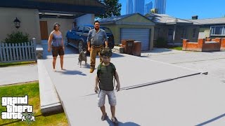 GTA 5 REAL LIFE CHILD MOD 1MEET THE FAMILY [upl. by Holtorf766]