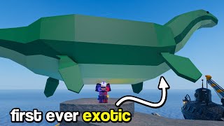 I CAUGHT EVERY EXOTIC IN ROBLOX FISCH [upl. by Kalam]