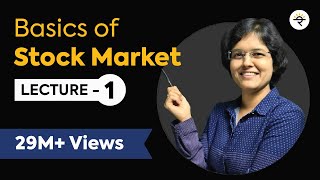 Basics of Stock Market For Beginners Lecture 1 By CA Rachana Phadke Ranade [upl. by Egwin]