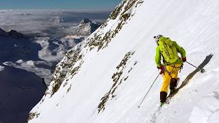 EDW Ep 16 Skiing Cervino Matterhorn east face [upl. by Zarger51]