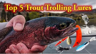 Top 5 Trout Trolling Lures [upl. by Eudora889]