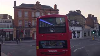 Full Route Visual  London Central Route N21 Trafalgar Sqaure To Bexleyheath SC  EH279 SN18KMY [upl. by Lysander580]