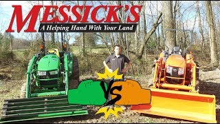 John Deere 4M Series vs Kubota MX Compact Utility Tractors [upl. by Tiler]