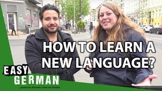 How to learn a new language with Luca Lampariello  Easy German 138 [upl. by Eyla]