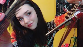 ✂️ Prim ASMR Haircut Act 💛 [upl. by Llerrud705]