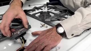 Maytag Range Repair – How to replace the Top Burner Igniter [upl. by Assin]