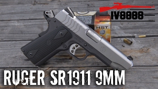 Ruger SR1911 Lightweight Commander 9mm [upl. by Inez]