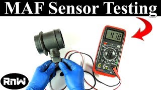 How to Test a Mass Air Flow MAF Sensor  Without a Wiring Diagram [upl. by Alard]