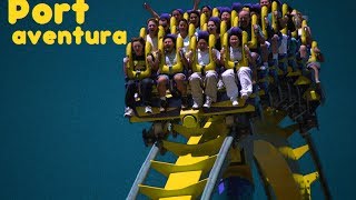 5 Attractions  Port Aventura HD [upl. by Lou677]