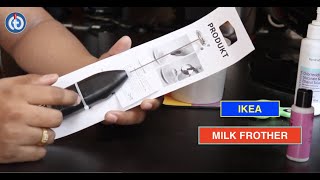 IKEA MILK FROTHER Review amp Battery Installation [upl. by Aihceyt]