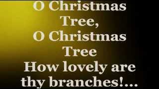 O Christmas Tree Lyrics  ARETHA FRANKLIN [upl. by Oilut]