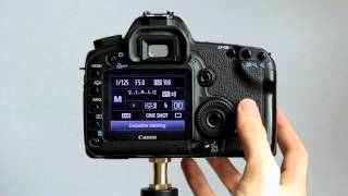 Canon EOS 5D Mark II Tutorial 03  Quick Menu [upl. by Granthem]