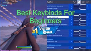 The PERFECT Keybinds For Beginners  Keybinds for Small Hands  Updated Fortnite Guide [upl. by Ennahs]