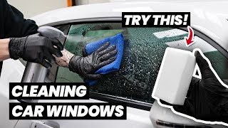 How To Clean amp Ceramic Coat Car Windows  Streak Free [upl. by Mcdade]