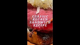 Delicious Ruben Sandwich Recipe on the Blackstone Griddle [upl. by Merrell]